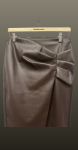 Fusta midi piele