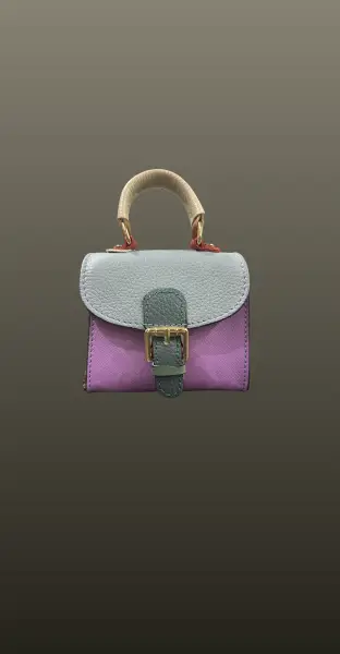 Geanta mica multicolora- mov