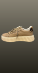Sneakers beige-detalii aurii