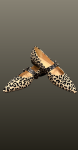 Balerini leopard cu barete