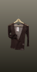 Cardigan scurt-maro