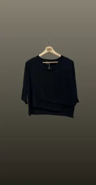 Bluza asimetrica- negru