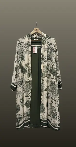 Cardigan imprimeu savana