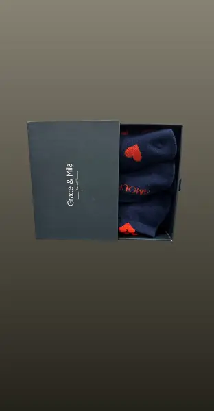 Cutie set sosete- bleumarin