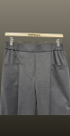 Pantalon ankle cu pense-gri Pantalon ankle cu pense-gri
