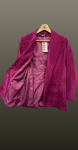 Sacou reiat fin-fuchsia