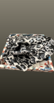 Esarfa animal print- gri
