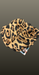 Esarfa animal print- maro