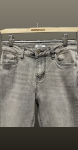 Jeans evazat- gri