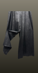Pantalon larg vintage- negru