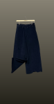Jeans palazzo reiat- albastru