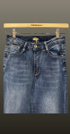Jeans casual evazat- albastru