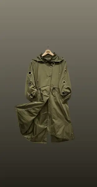 Trench lung tip parka