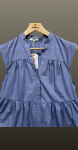 Rochie midi- albastru