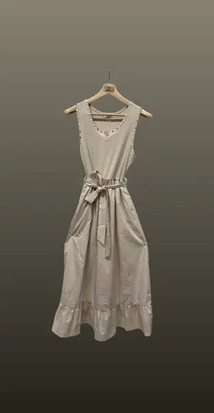 Rochie midi- lunga tip maiou nude