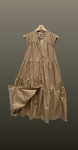 Rochie midi- beige