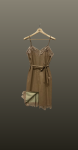 Rochie tip furou- beige