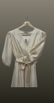 Rochie diafana- nude auriu