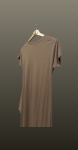 Rochie jerseu detaliu- maro