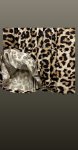Rochie scurta- animal print