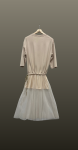 Rochie lunga- guler auriu