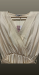 Rochie diafana- nude auriu