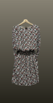 Rochie imprimeu vintage