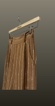 Pantalon drept-maro