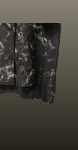 Cămașă oversized-negru si argintiu