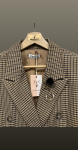 Sacou houndstooth-nude