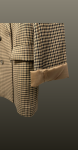 Sacou houndstooth-nude