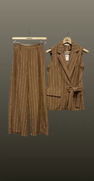Vestă Petrecută-maro