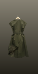 Vesta midi cordon talie