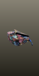 Geanta mica postas- imprimeu floral multicolor