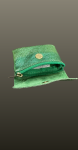 Portofel mic verde- metalizat